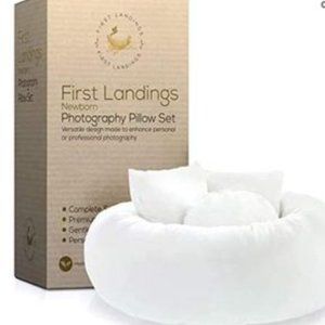 NEWBORN Photo Prop First Landings pillow posing set